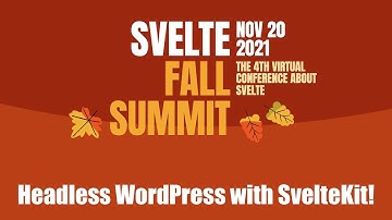 Intro to Headless WordPress with SvelteKit