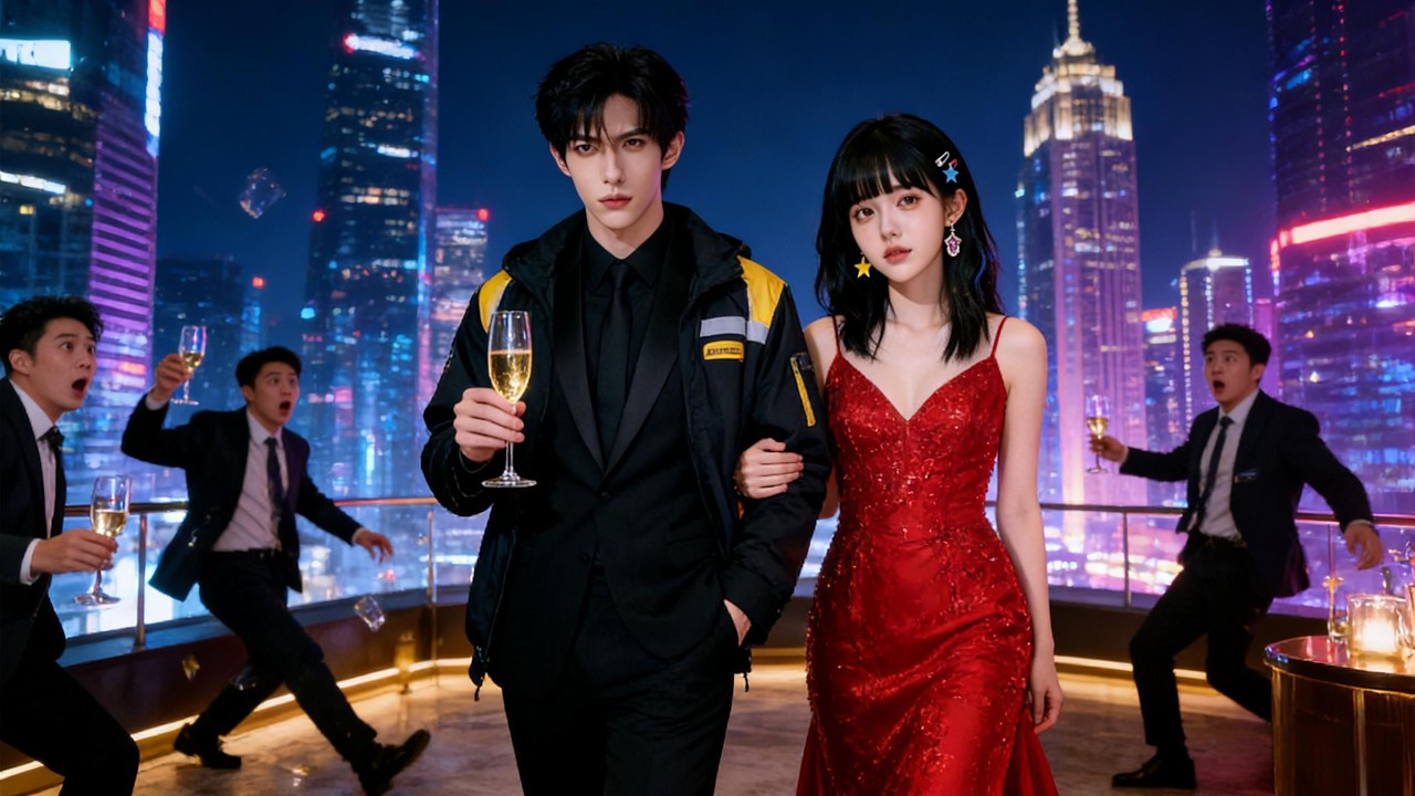 While Delivering, I Found a Bankrupt CEO, and Back in the Village, the Janitor Was a Billionaire! 😱💥