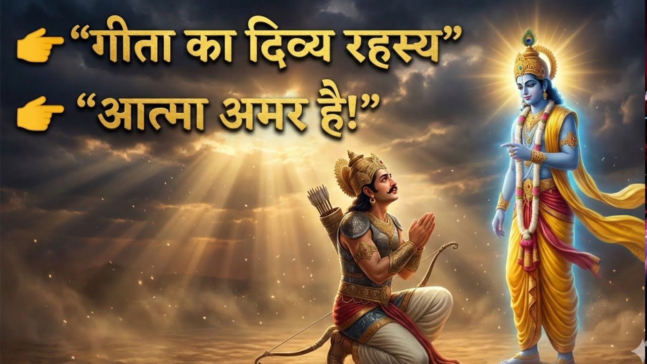  “कुरुक्षेत्र में अर्जुन क्यों रो पड़ा 😳 | गीता उपदेश Full Story | Mahabharat War Motivation
