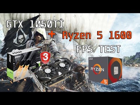 AMD RYZEN 5 1600 + GTX 1050Tİ FPS TEST !