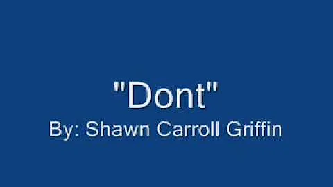 Shawn Griffin Don't
