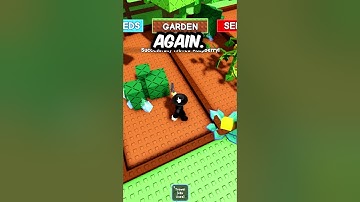 how to STACK Plants In Grow A Garden 🌱 |  #roblox #gaming #growagardenroblox #relaxing