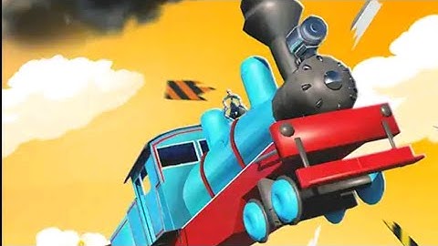 Slingshot Train - Android Level gameplay