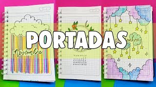 PORTADAS PARA EL MES DE NOVIEMBRE / DECORA TUS CUADERNOS- ✂️ Crafty DIY  Reciclaje - thptnganamst.edu.vn