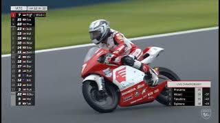 IATC Race 2 motegi Veda Ega Pratama Juara lagi Mengasapi pembalap Jepang dan Thailand