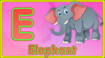 Letter E | Elephant, Egg, Elf & Elbow - Learn the Letter E