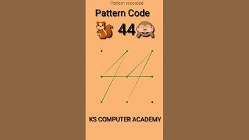 44 Number Pattern Unlock Code ✌🏻 ✌🏻#youtubesearch #pattern #shortvideo #viralvideo
