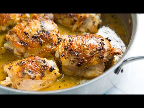 Juicy Lemon Chicken Thighs Recipe