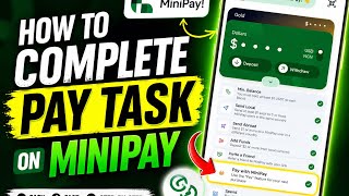 How to Complete MiniPay Pay Task (Boost Rewards)  screenshot 5