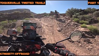 Toquerville Twisted Trails P 1. KTM 890 Adventure R. Featuring Desert Enduro