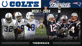 Brady vs Manning Opening Night Classic! (Colts vs. Patriots 2004, Week 1)