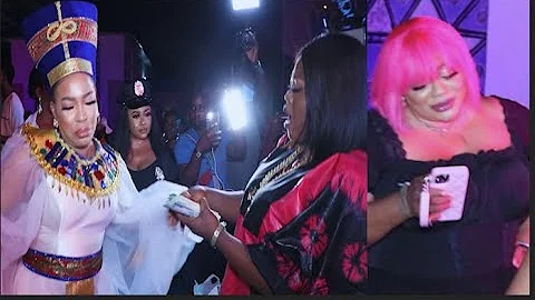 Faithia Williams Scatter The Dance Floor As They Shower Her With Money, While Ayo Adesanya Join