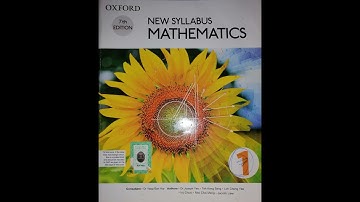 O level Mathematics D 1,Chapter # 1