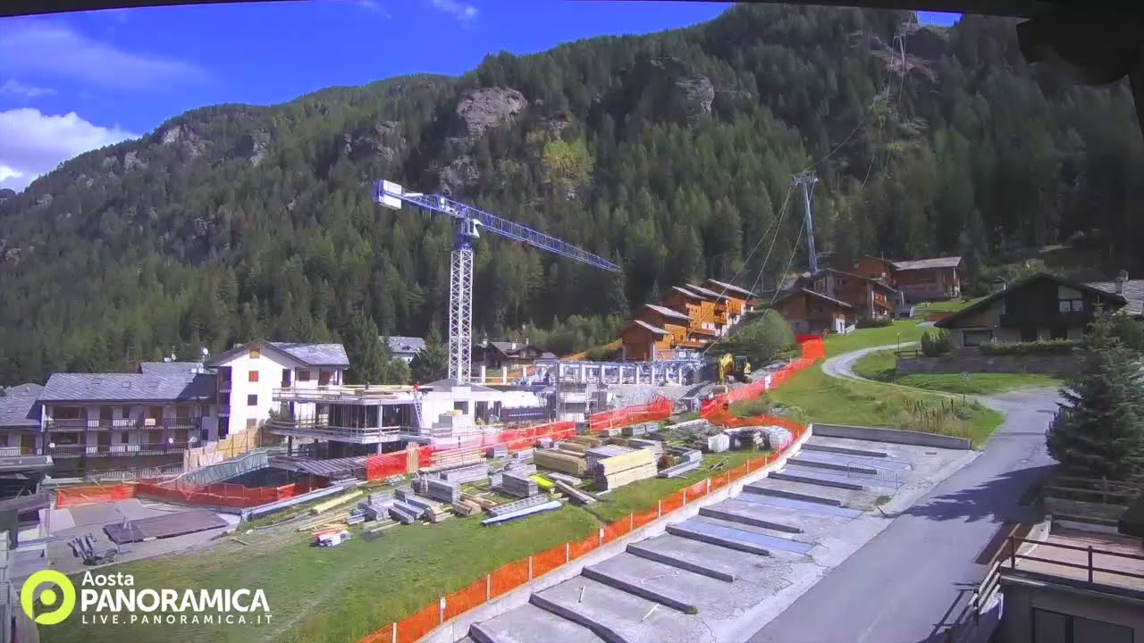 Timelapse cantiere Champoluc 2018