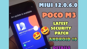 POCO M3 MIUI 12.0.6.0 India Stable Update 😍😍 || New Features Explained 😎😎 || MIUI 12.5 + A11 Info 😃😃