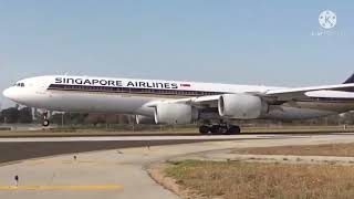 Singapore Airlines Airbus A340-500 Er Landings