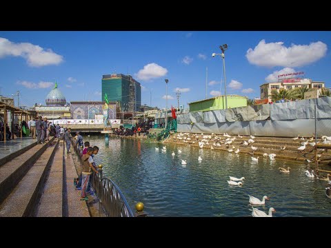 مقام الامام صاحب الزمان عجل الله فرج عدسة كربلاء الان 1442 2020