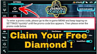 Get Your Free Diamonds! | DINO TAMERS || 4017 screenshot 1