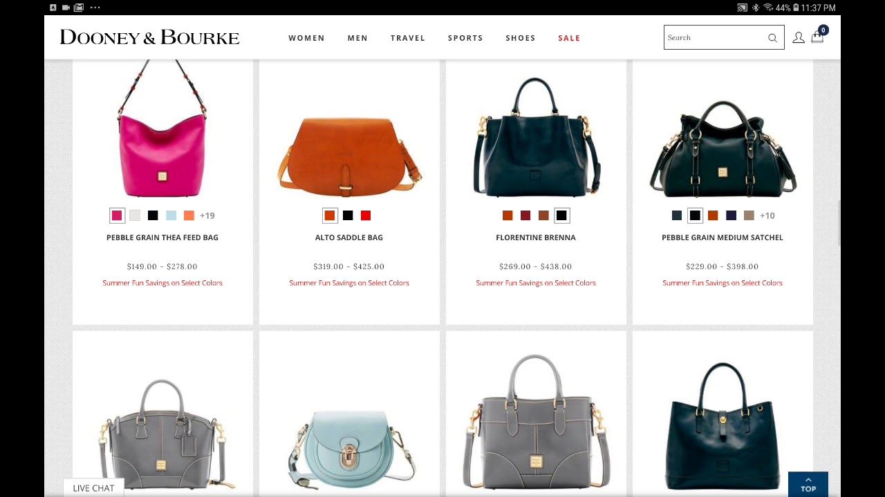 Dooney and Bourke Summer Fun Sale Day 1 YouTube