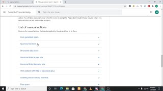 #11 SEO basics 2021 | Check Search Console for manual actions