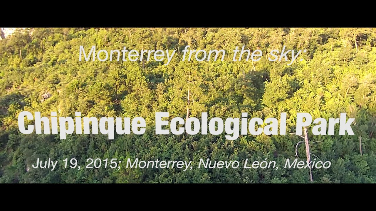 Chipinque Ecological Park: Monterrey from the sky