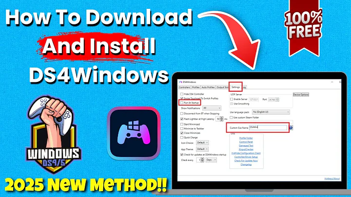 How to Download and Install DS4Windows In 2025