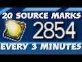 DCUO Twenty Source Marks Every Three Minutes