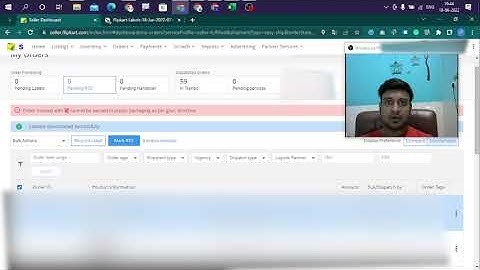 How to Process First Orders on Flipkart Seller dashboard Step By Step Guide Hindi 2022?