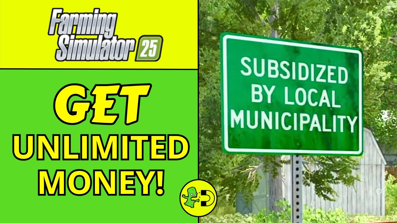 Как использовать мод «Правительственные субсидии» в Farming Simulator 25 — получите бесконечные д...