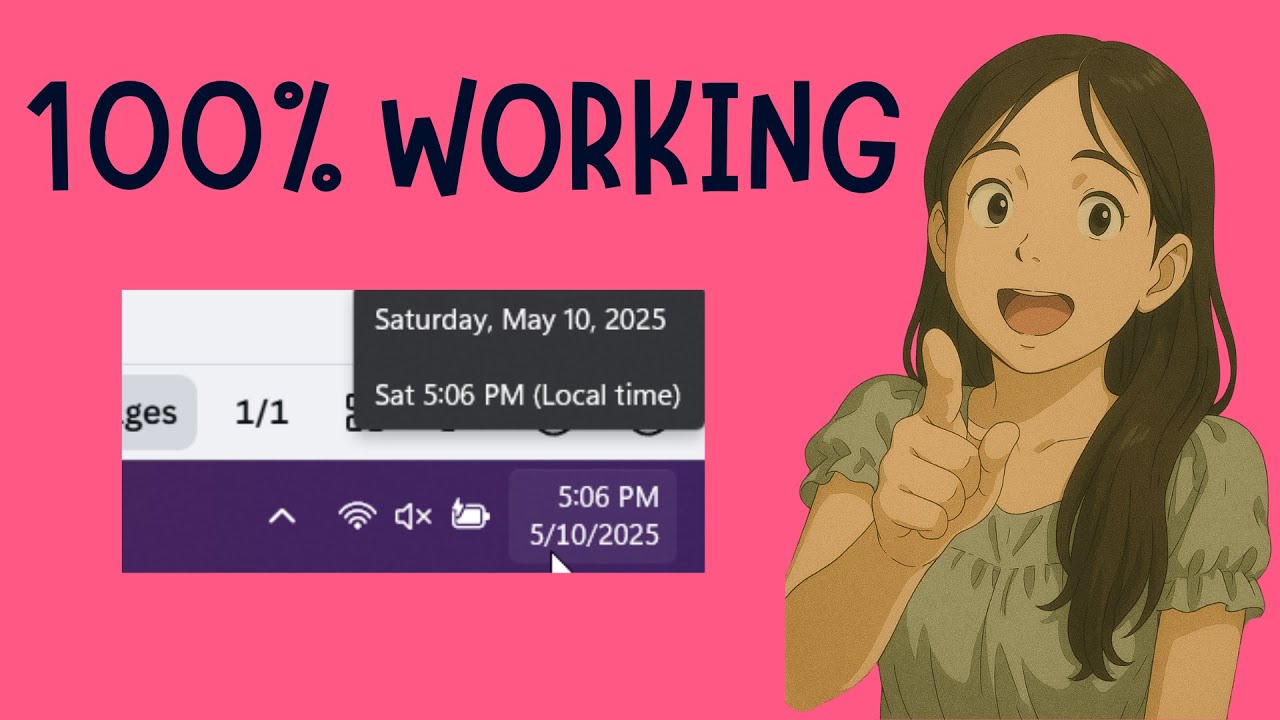 How To SHOW Seconds On Taskbar Clock In Windows 11 - YouTube