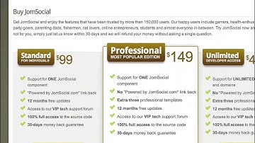 9. Building Social Networking Sites with Joomla!  9.18. Installing the JomSocial Component