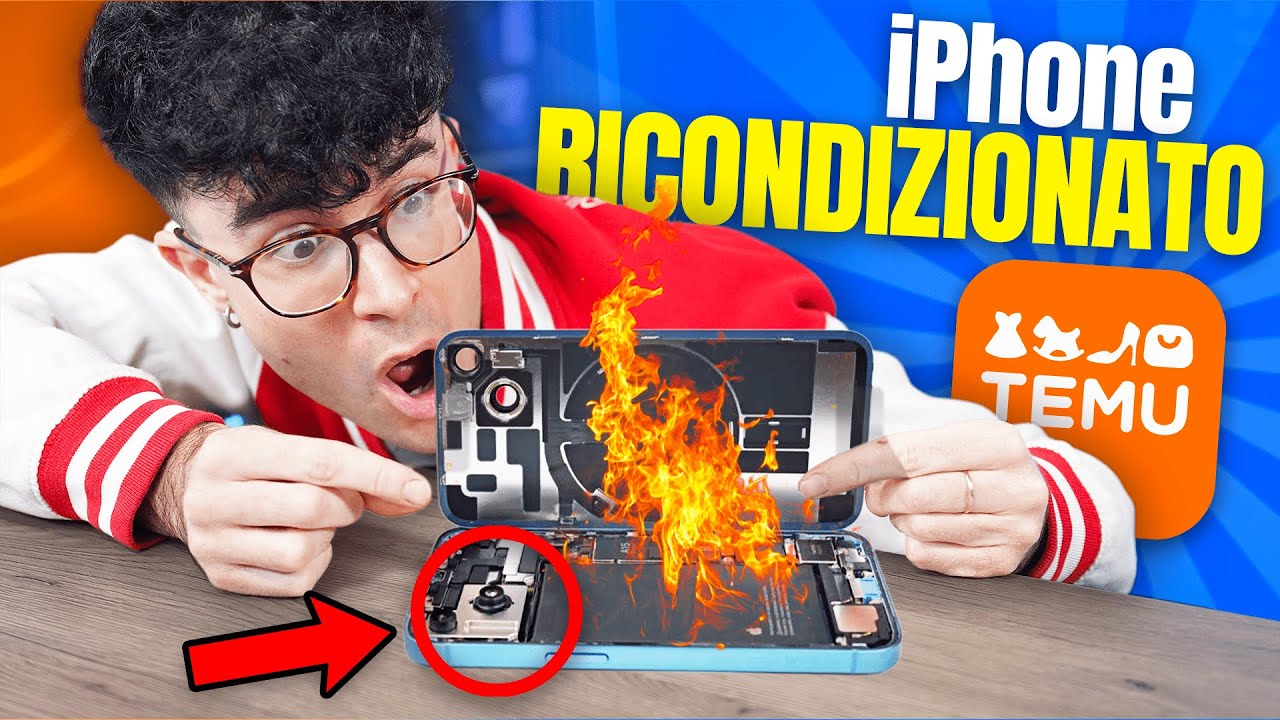 HO COMPRATO UN IPHONE RICONDIZIONATO (vero) DA TEMU! 😬 *scammato male o affare?*