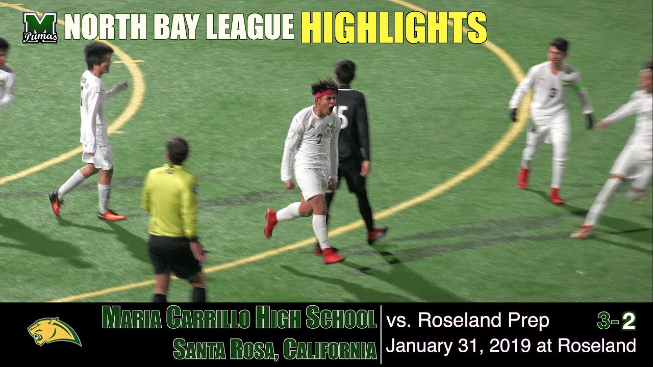 HIGHLIGHTS Maria Carrillo v Roseland Prep 2019 1 31