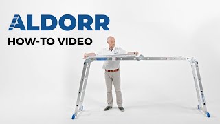How-to tutorial: ALODRR Home Multi-purpose ladder (-)