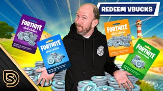 How To Redeem A Fortnite Gift Card
