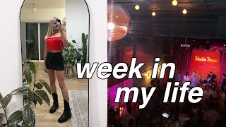 week in my life // interviews, going out + new recipes!