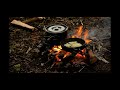 Solo overnight camp and cooking in Ballyannan woods Midleton.