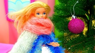 Новогодняя #Ёлка ! Видео Катя и Кукла #Барби ! Украшения и Игрушки на ёлку. Видео игры для детей Новогодняя #Ёлка ! Видео Катя и Кукла #Барби ! Украшения и Игрушки на ёлку. Видео игры для детей