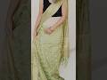 belly fat hide, tight fitting saree draping hack #saree #shortsvideo
