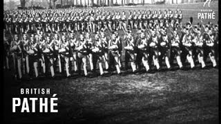 Us National Guard On Parade (1914-1918)