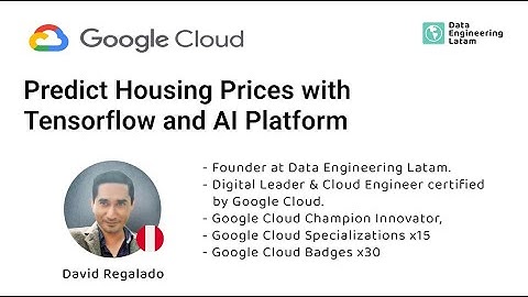 Predict Housing Prices with Tensorflow and AI Platform / Qwiklabs