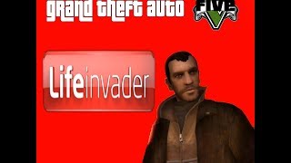 GTA After Effects - A Look Back at Niko's Life (Facebook Parody)