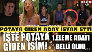 Survi̇vor Allstarda Bi̇ri̇nci̇ Potada Büyük İsyan Çikti Dost Kaziği Yi̇yen Eleme Adayi Baki̇n Ne Yapti̇