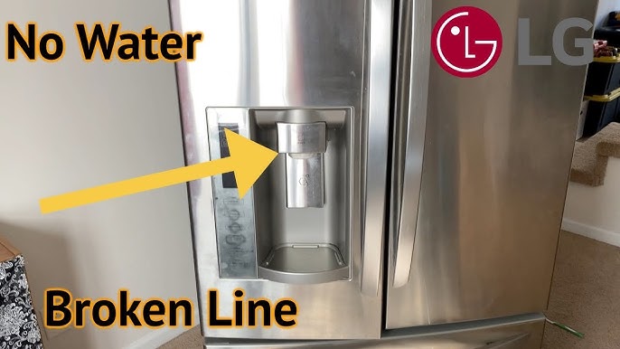 Why Is My LG Refrigerator Not Dispensing Water or Ice