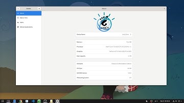 GNOME 3.36 - Settings App: The New Privacy and About Panels