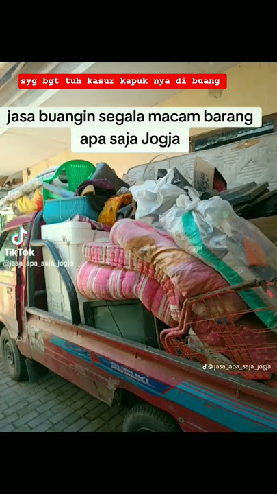 jasa buang kasur /barang barang Bekas
