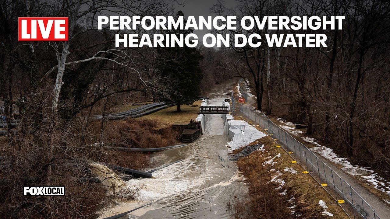 LIVE: Performance Oversight Hearing on DC Water