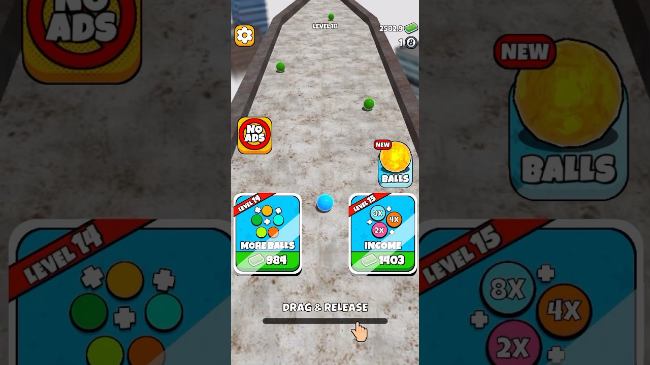 Bump Pop 🥎 Satisfying Cloning Balls is BACK - Gameplay Walkthrough | Level 18 |