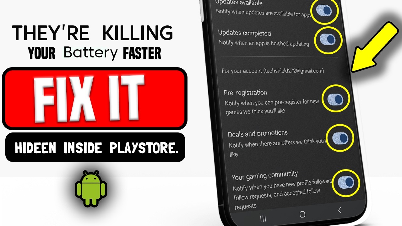 STOP! Google Play Store Is Secretly Draining Your Battery & Data ...