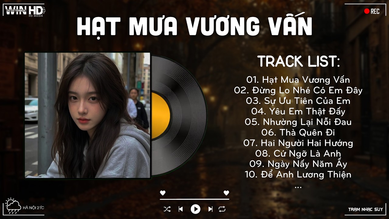 Hạt Mưa Vương Vấn | Nhạc Trẻ Mới Gây Nghiện | Top 29 Ca Khúc Nhạc Trẻ Top Trending Tiktok Năm 2026